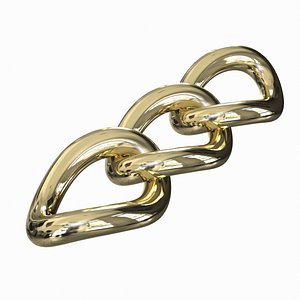 3d model chain link