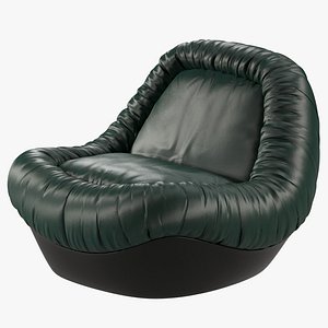 Baxter barret revolving armchair 3D model