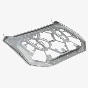 Automotive Hood Base Structure 3D model