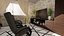 Casa clásica con muebles