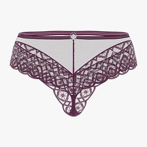 Lace Hipster SS99 3D model