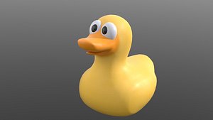 rubber toy ducky 3D model
