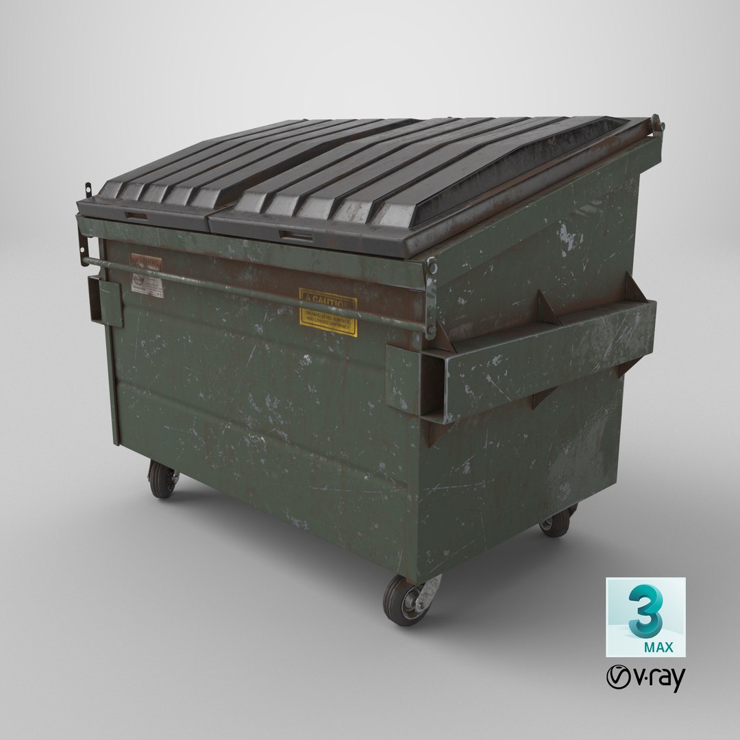 Dirty Trash Dumpster Green Game Ready 3D https://p.turbosquid.com/ts-thumb/Np/idVYfc/iC/stemcell_max_vray_render/png/1782937449/1920x1080/fit_q87/b97aff7c6219ec9a0bd30c9cf1ccc33d1107d04a/stemcell_max_vray_render.jpg