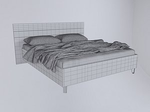 ROMANO BED HC 3D model