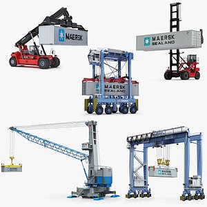 Collection Port Equipment Container RTG Crane