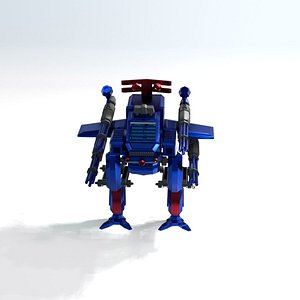Warrior robot 3D