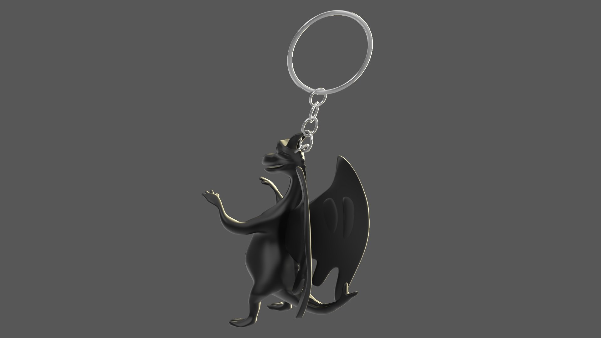 3D Dragon V3 Keychain - TurboSquid 2391299