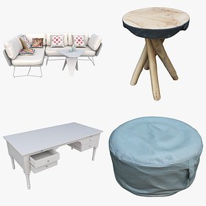 3D Furniture Collection 02 model