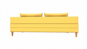 Sofa 2 Seater PBR Textured