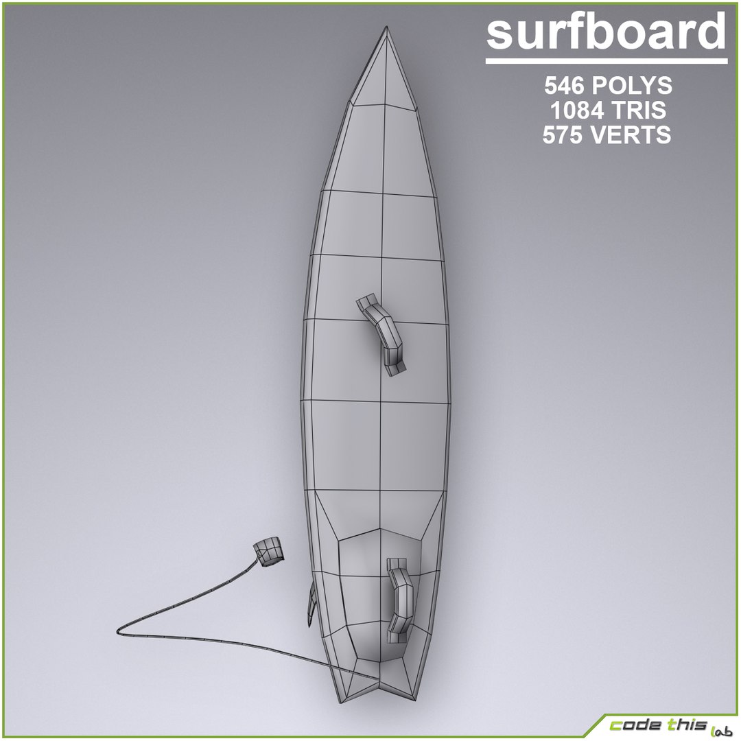 Surfer Model - TurboSquid 1185126