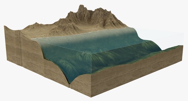 3D sea floor - TurboSquid 1269963