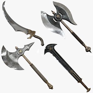 Cutting Weapons Set