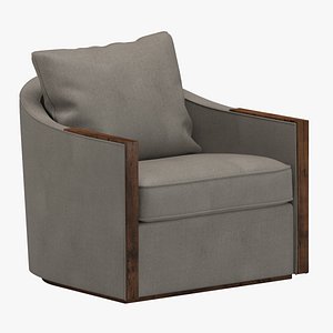 madrid swivel chair dennis 3D model