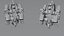 Kit di componenti per robot mech Sci-Fi Legacy Kitbash
