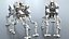 Kit di componenti per robot mech Sci-Fi Legacy Kitbash