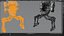 Kit di componenti per robot mech Sci-Fi Legacy Kitbash
