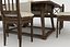 old wooden tableset table chair 3d max
