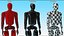 3D model Humanoid Robot Rigged for Cinema 4D