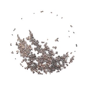 Round metal wall flower decor