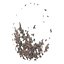 Round metal wall flower decor