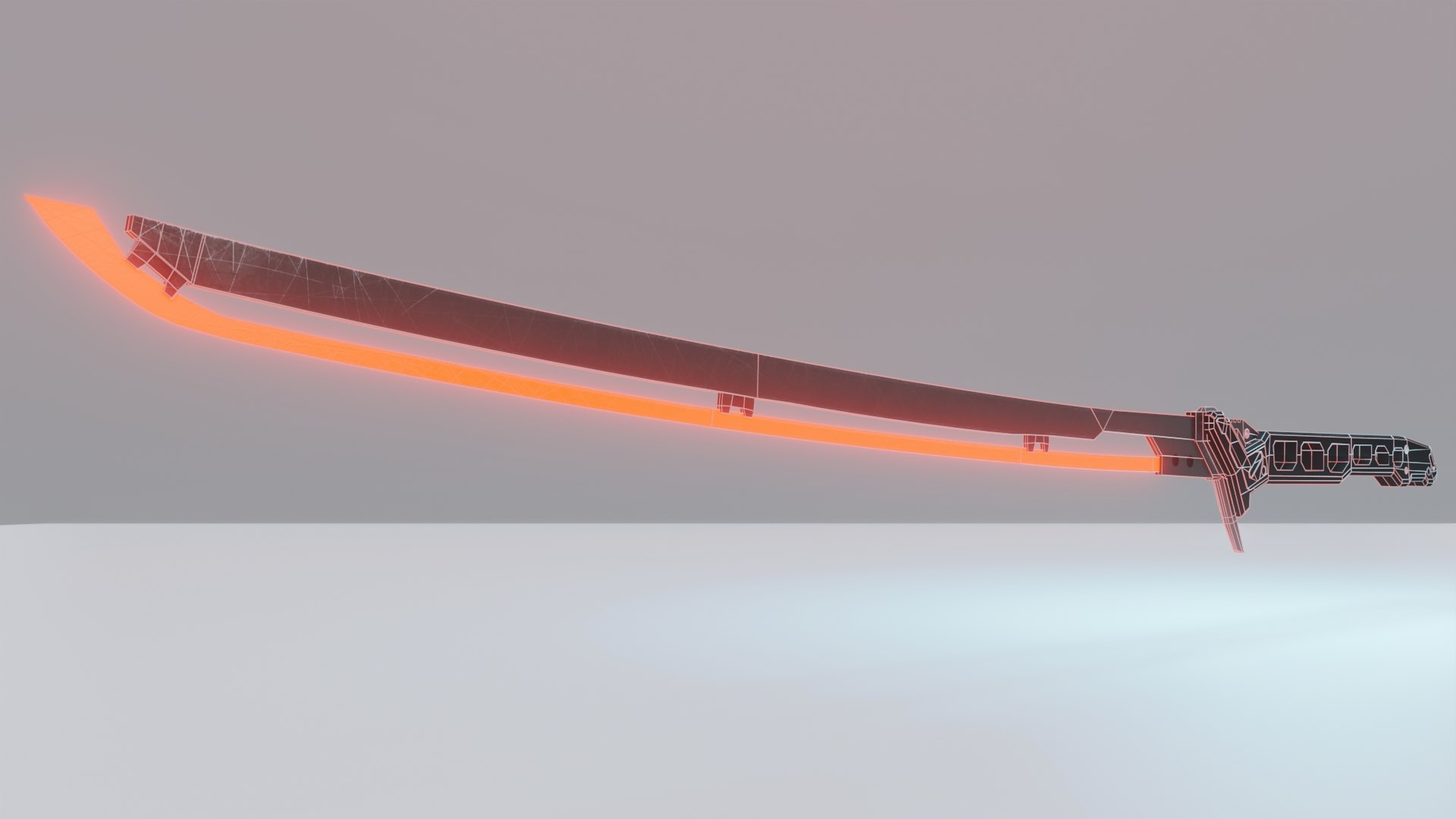 Free Katana Cyberpunk 3D Model - TurboSquid 1662962