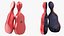 Red Cello Case Open