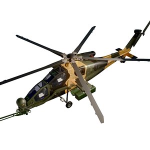 3D model T129 Atak with Ultra High Textures include gimp and psd files