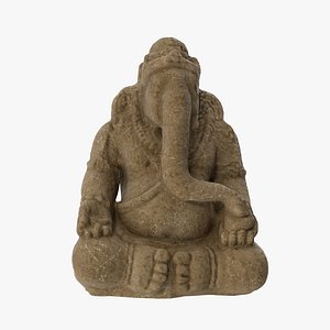Ganesha Sandstone Statue