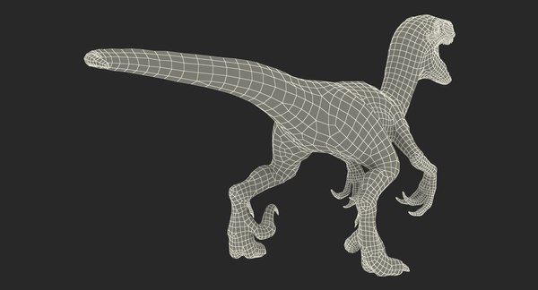 Velociraptor attacking pose 3D model - TurboSquid 1395367