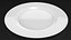 Jelly Pudding Chery Milk on Plate
