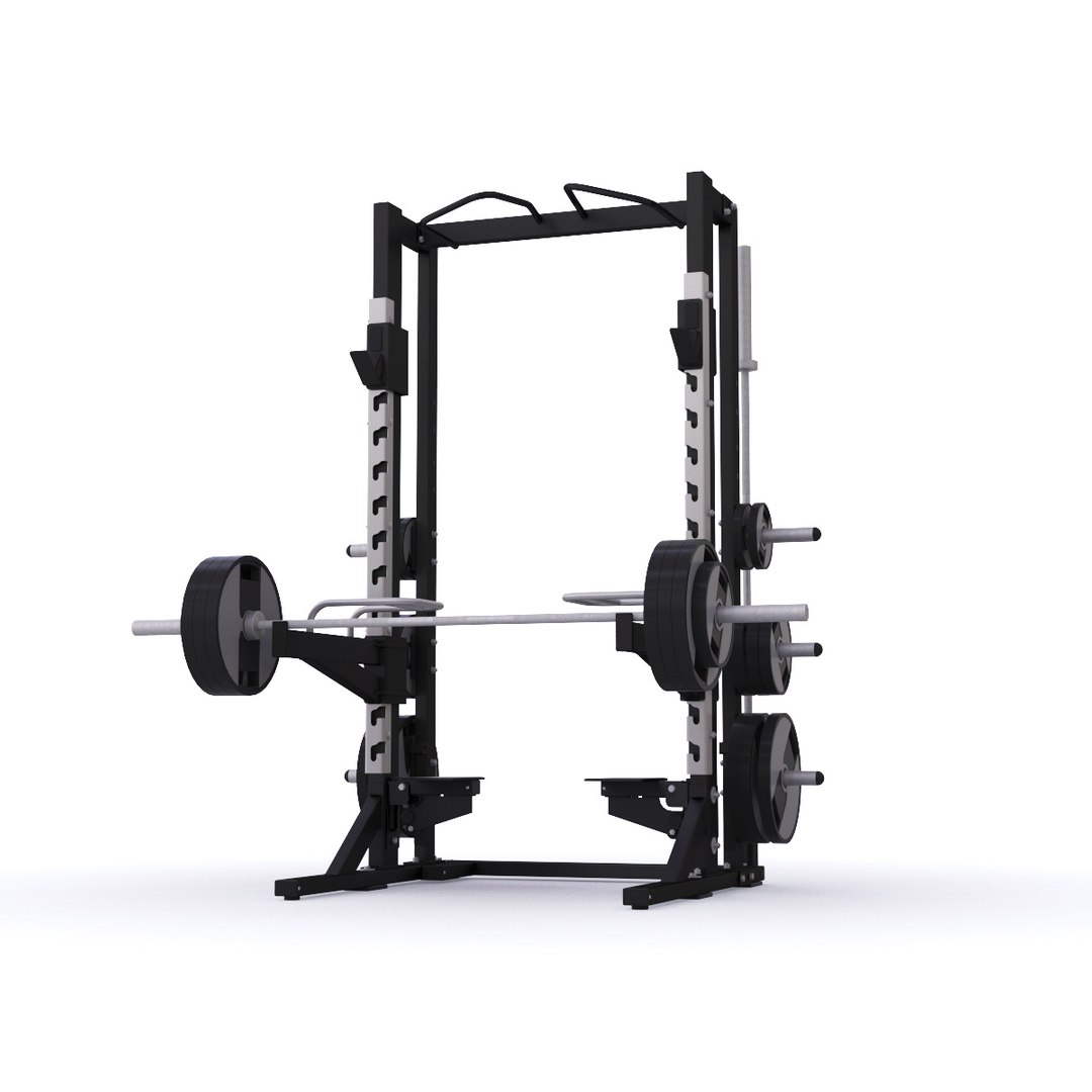 Power rack simulator 3D model - TurboSquid 1519045
