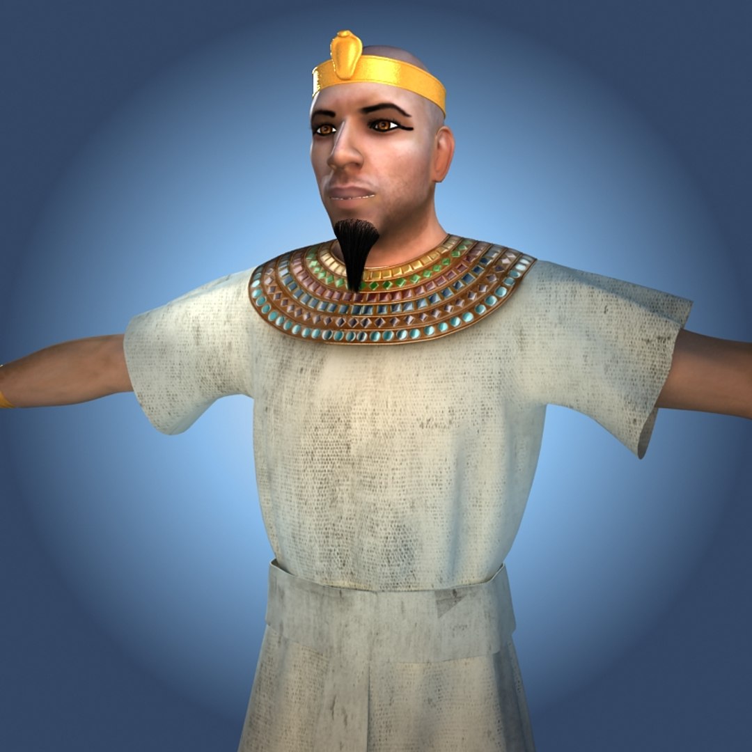 3d Model Pharaoh