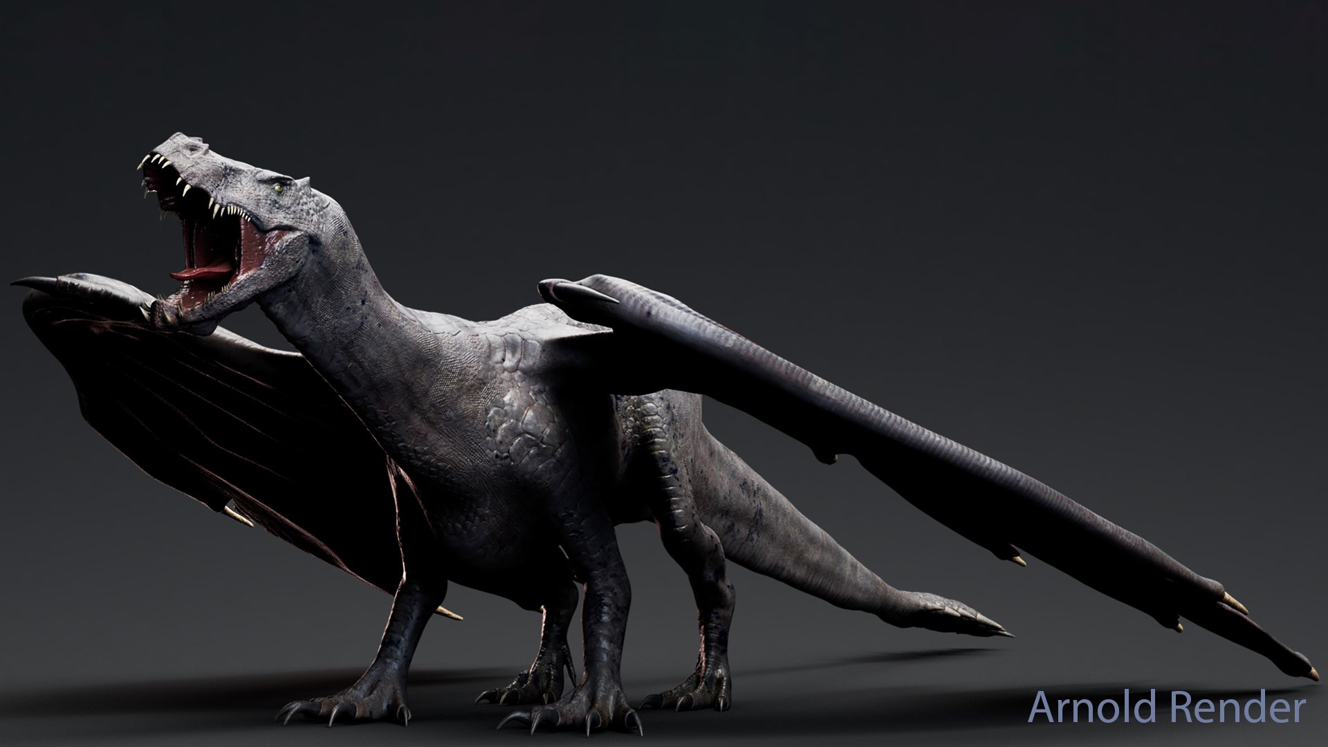 3D Iron Fire Dragon - Unreal Engine Project - TurboSquid 2223755
