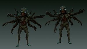 3D Mutant Monster Creature