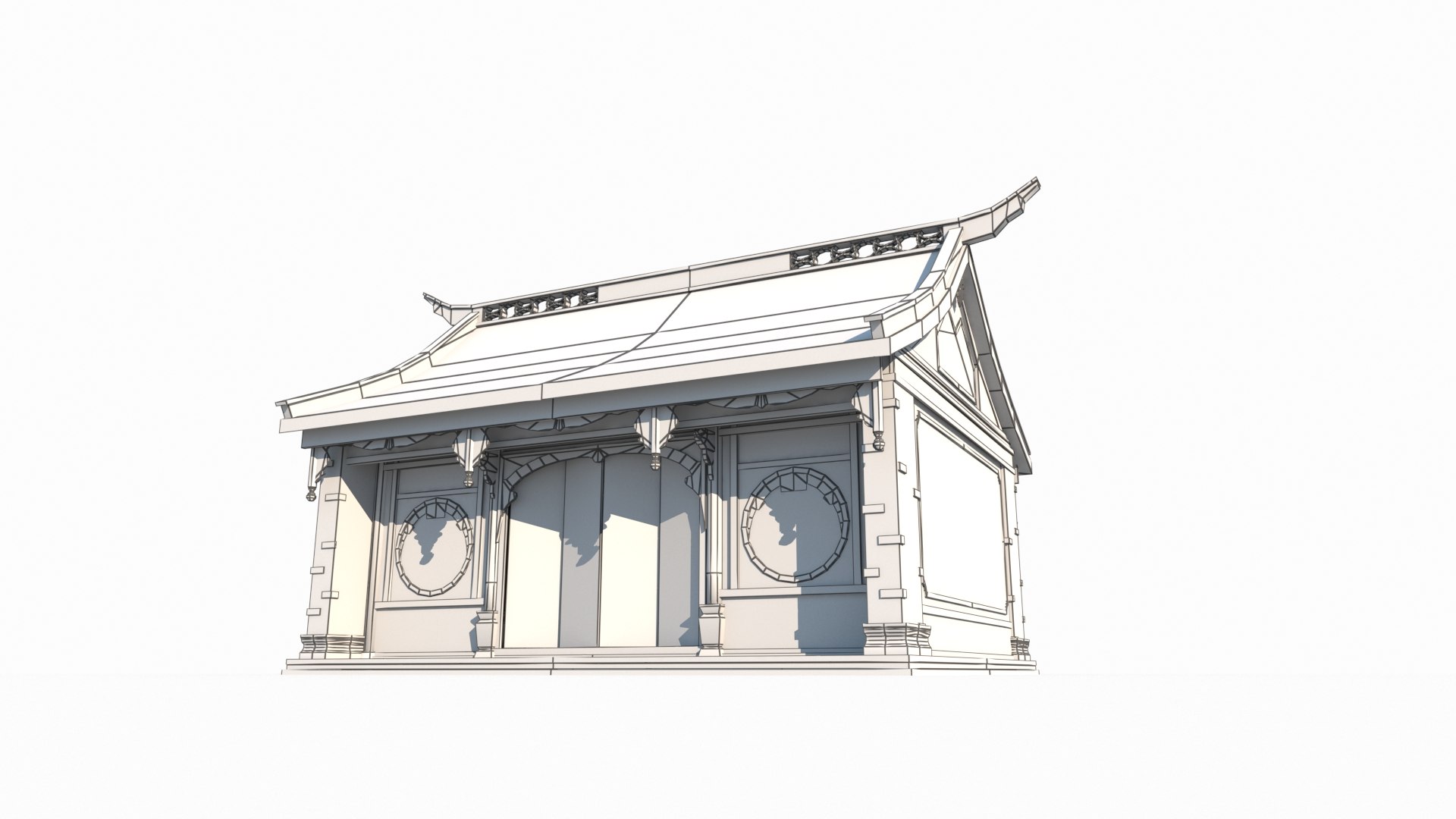 3D One room house in ancient Asian architecture model https://p.turbosquid.com/ts-thumb/Nq/kmwv7I/I6/ca6/jpg/1684981865/1920x1080/fit_q87/6c7a2f19a6168c0c391f5dd74af9cb188d0b6ea7/ca6.jpg
