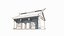 Ein-Zimmer-Haus in altasiatischer Architektur