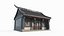 Ein-Zimmer-Haus in altasiatischer Architektur