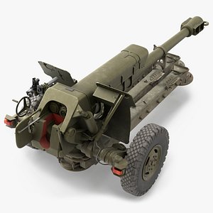 122 mm Towed Howitzer Green