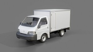 3D Mazda Bongo Box Truck