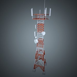 3ds max telecom tower