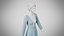 Kleid 35 Weldon Blau mit Design