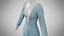 Kleid 35 Weldon Blau mit Design