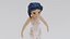 Cartoon girl character