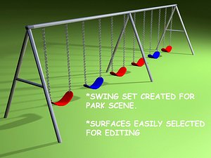 swingset playground swing 3ds