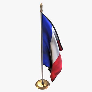 3D model French Flag