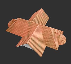 3D Realistic Roof Collections 35 model