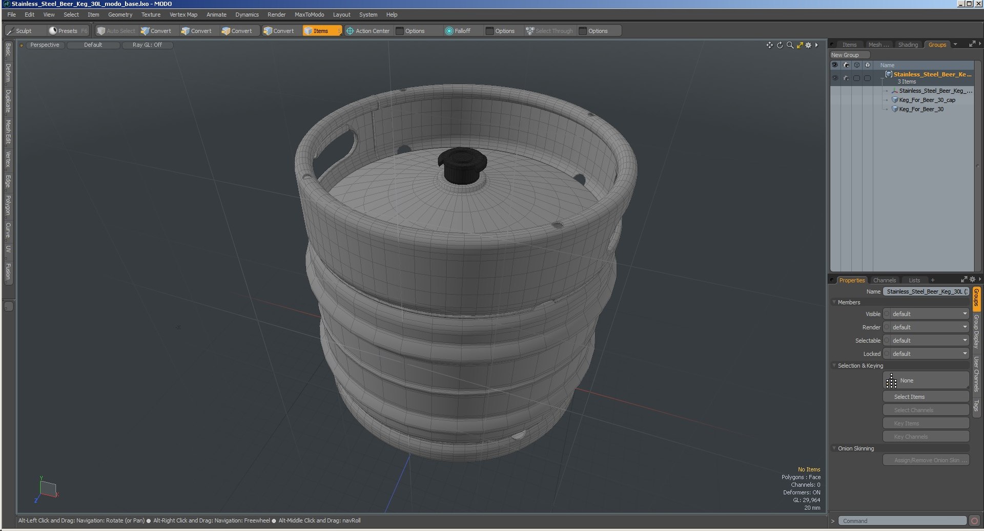 3D model stainless steel beer keg https://p.turbosquid.com/ts-thumb/Nr/3V5wZK/lezLeo2j/stainlesssteelbeerkeg30l3dsmodel028/jpg/1601404434/1920x1080/fit_q87/c39c6df1e7f477e6d7e9ff999eaf3d784e444e4d/stainlesssteelbeerkeg30l3dsmodel028.jpg