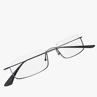 Glasses top rimless