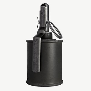 3D model Grenade RG-42 Game Ready PBR