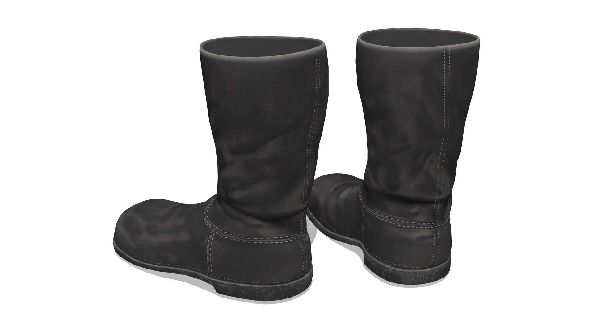 Sultan Flat Warrior Boots 3D - TurboSquid 1970084